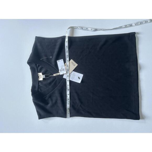 Elie by Tahari black sleeveless top, size XS/PT - Picture 5 of 6